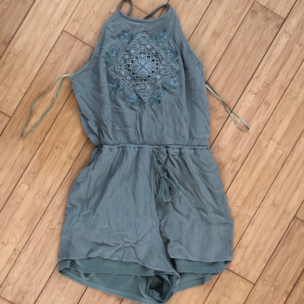 halter top romper